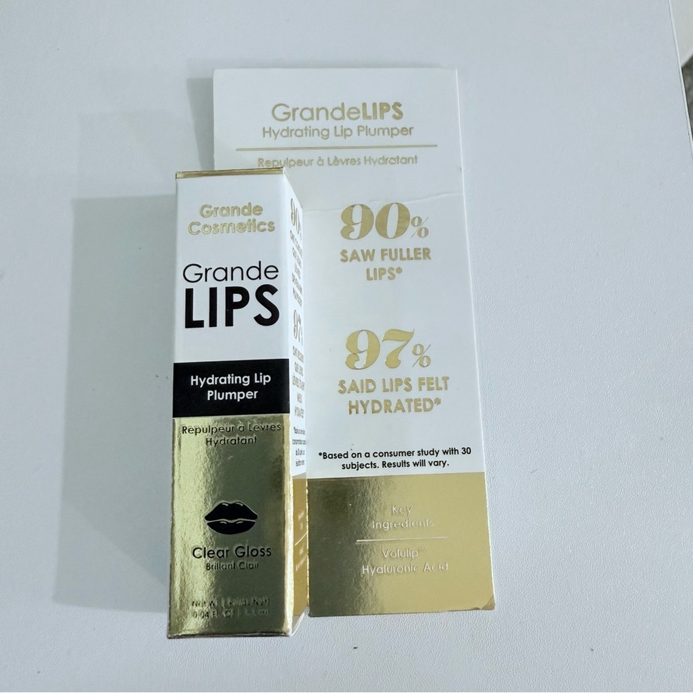 Grande Cosmetics GrandeLIPS Hydrating Lip Plumper -travel size 0.04 fl oz
